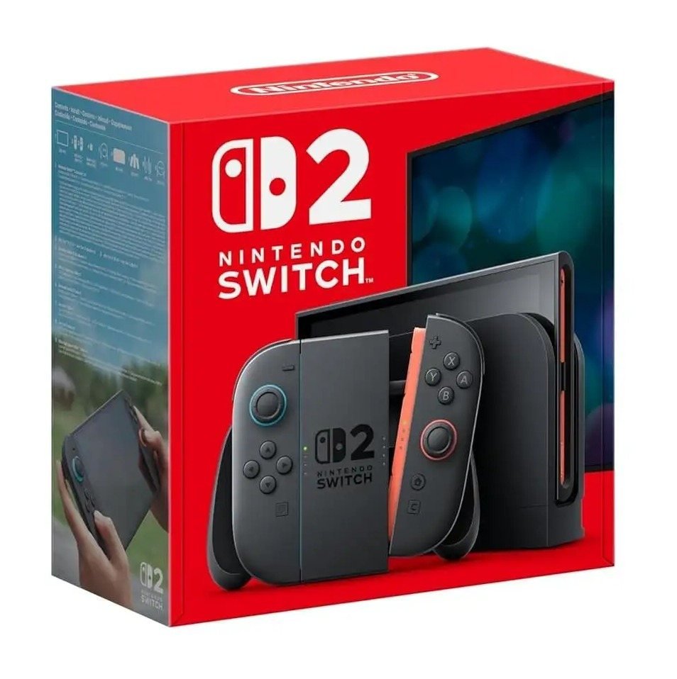 Caja de la consola Nintendo Switch 2
