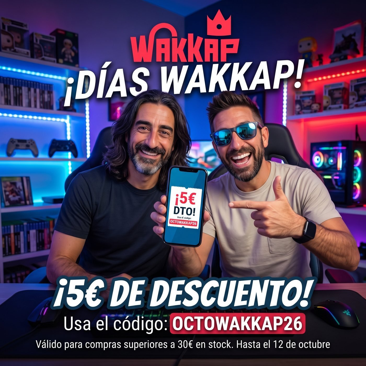 DÍAS WAKKAP - Cupón de descuento