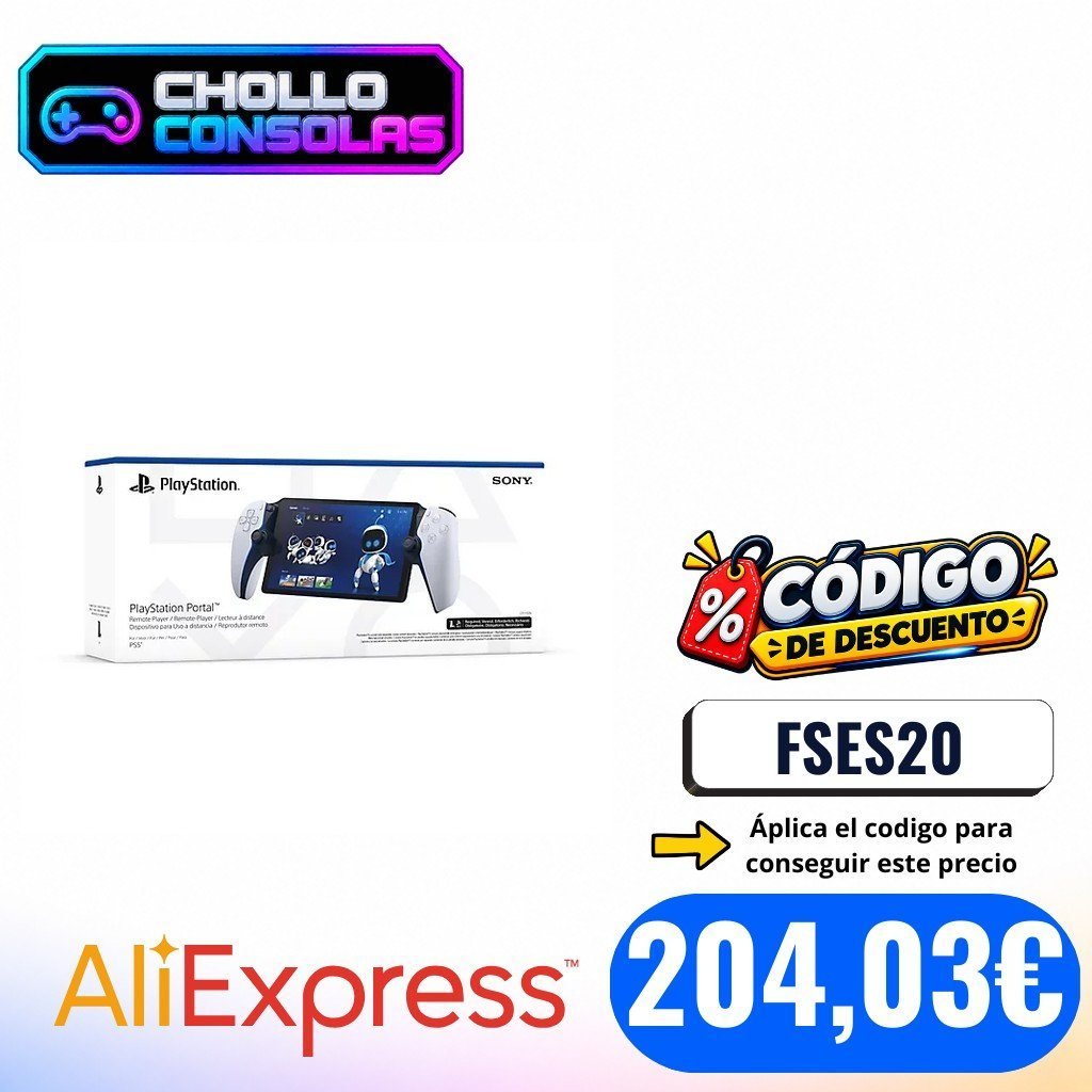 El PlayStation Portal, a 204,03 € en septiembre: el oficial cuesta 249,99 €